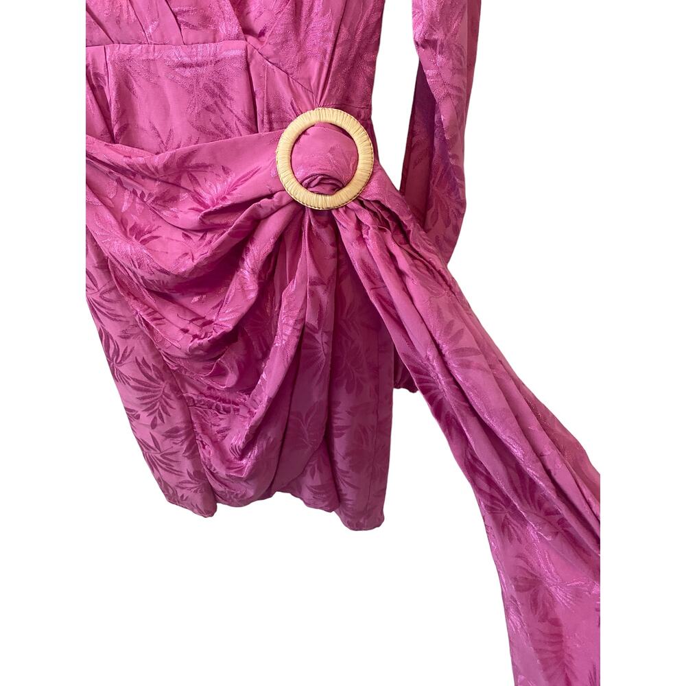 WAYF ATTINA FAUX WRAP DRESS SIZE SMALL - Picture 6 of 11